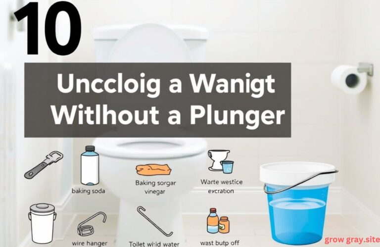 10 Easy Ways to Unclog a Toilet Without a Plunger