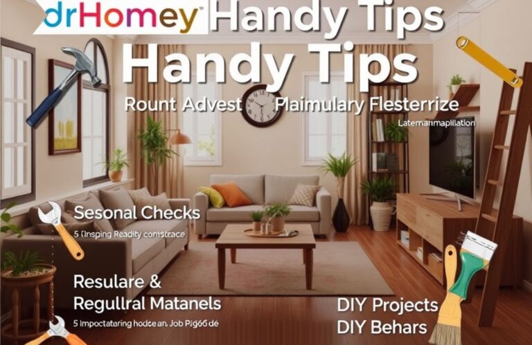 DrHomey Handy Tips Expert Advice for Maintaining Your Home